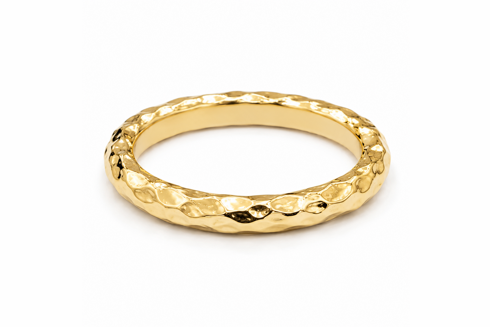 Hammered ring