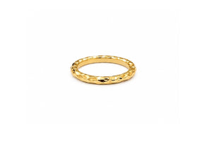 Hammered ring