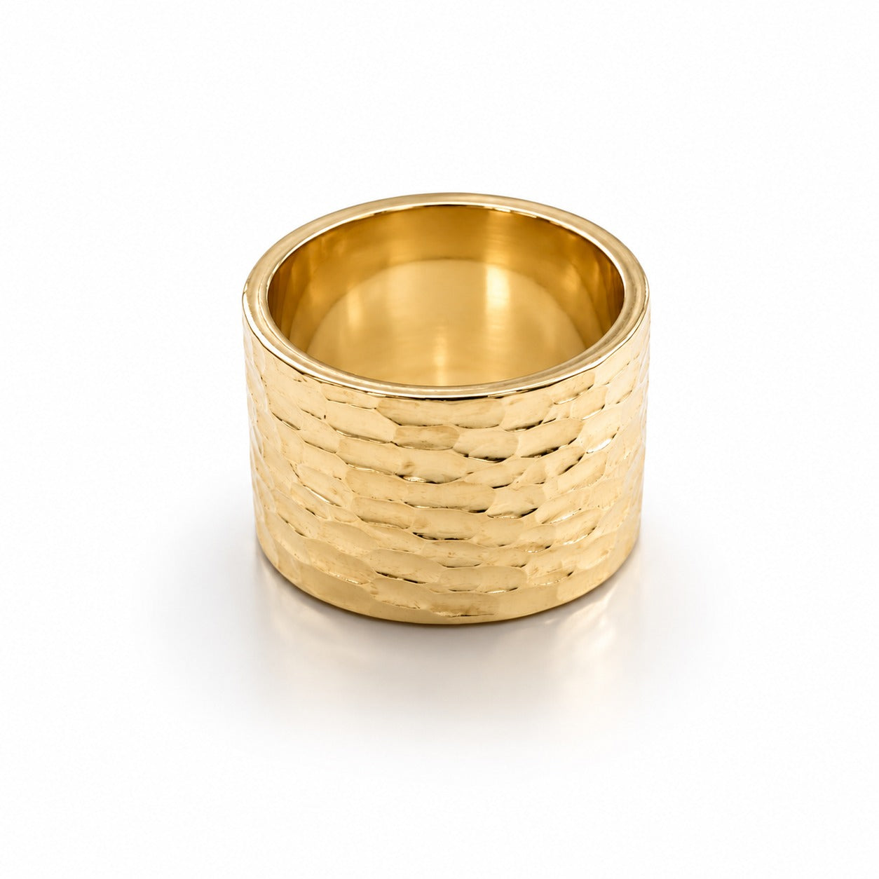 Tube ring gold